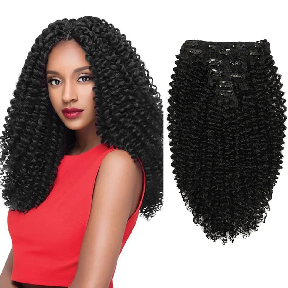 Synthetic Clip In Hair Extension 26Inch 6Pcs/set Full Head Full Head Hairpiece Jerry Curly Fake Hair Extension for Women
Synthetic Clip In Hair Extension 26Inch 6Pcs/set Full Head Full Head Hairpiece Jerry Curly Fake Hair Extension for Women