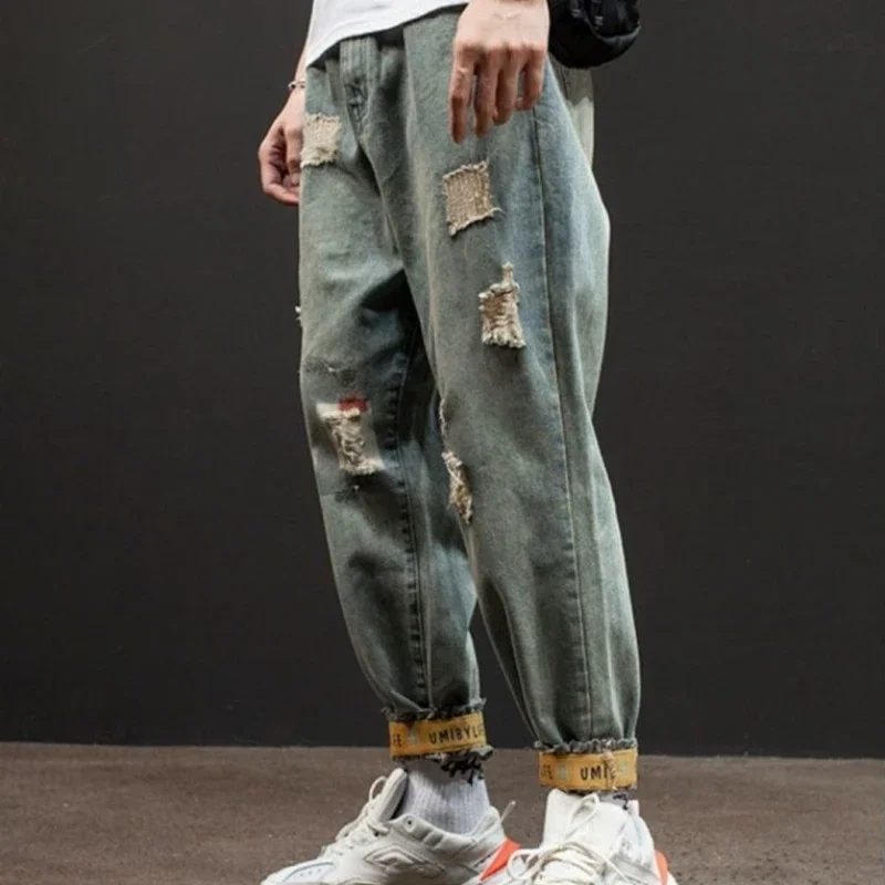 Baggy Men's Jeans Loose Designer Grunge Trousers Y2k Retro Regular Trend 2025 90s Streetwear Fashion Vintage Male Cowboy Pants
Baggy Men's Jeans Loose Designer Grunge Trousers Y2k Retro Regular Trend 2025 90s Streetwear Fashion Vintage Male Cowboy Pants