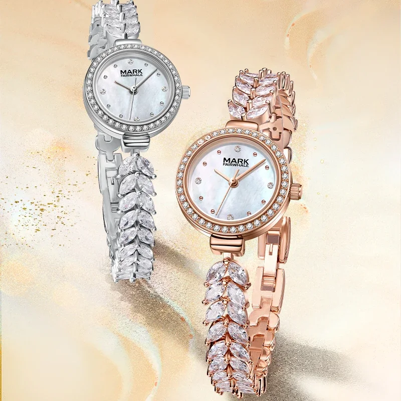 Mark Fairwhale 3020 Watches for Women New Luxury Simple Fashion Retro Diamond Encrusted Design Quartz Watch Reloj Mujer Gifts
Mark Fairwhale 3020 Watches for Women New Luxury Simple Fashion Retro Diamond Encrusted Design Quartz Watch Reloj Mujer Gifts