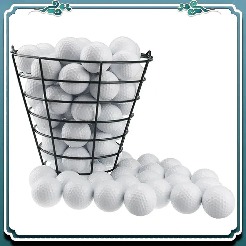 Reliable 2X Practice Golf Balls Container Basket With Handle Storage Box Hold Up To 50 PCS Golf Balls
Reliable 2X Practice Golf Balls Container Basket With Handle Storage Box Hold Up To 50 PCS Golf Balls