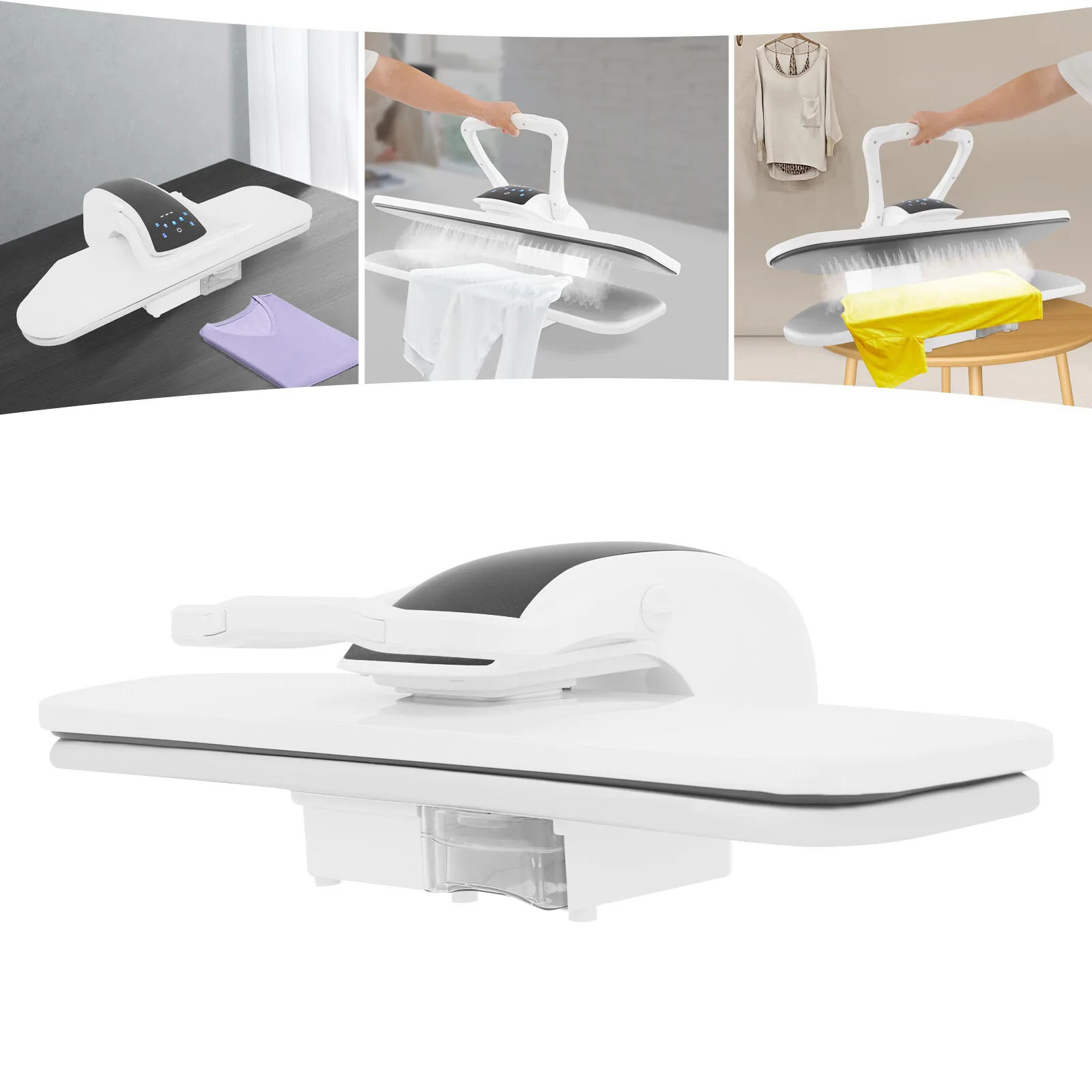 Профессиональный паровой утюг 36 дюймов для разглаживания ткани и удаления складок с одежды, 5 режимов, 1600 Вт
Профессиональный паровой утюг 36 дюймов для разглаживания ткани и удаления складок с одежды, 5 режимов, 1600 Вт