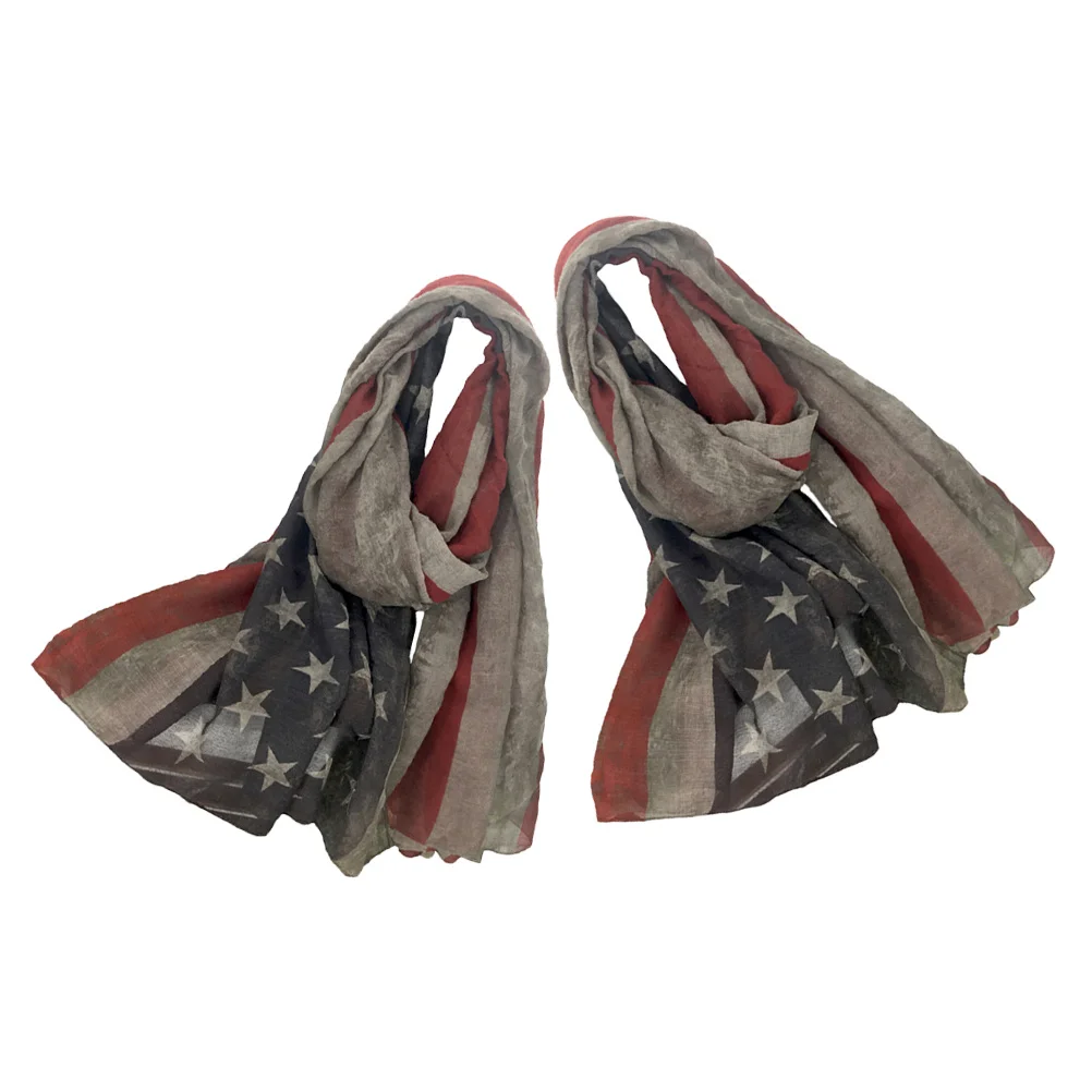 2pcs American Flag Print Neck Scarf Lightweight Women Clothing Accessory Patriotic Shawl For 4Th Of July Independence Day Beach
2pcs American Flag Print Neck Scarf Lightweight Women Clothing Accessory Patriotic Shawl For 4Th Of July Independence Day Beach