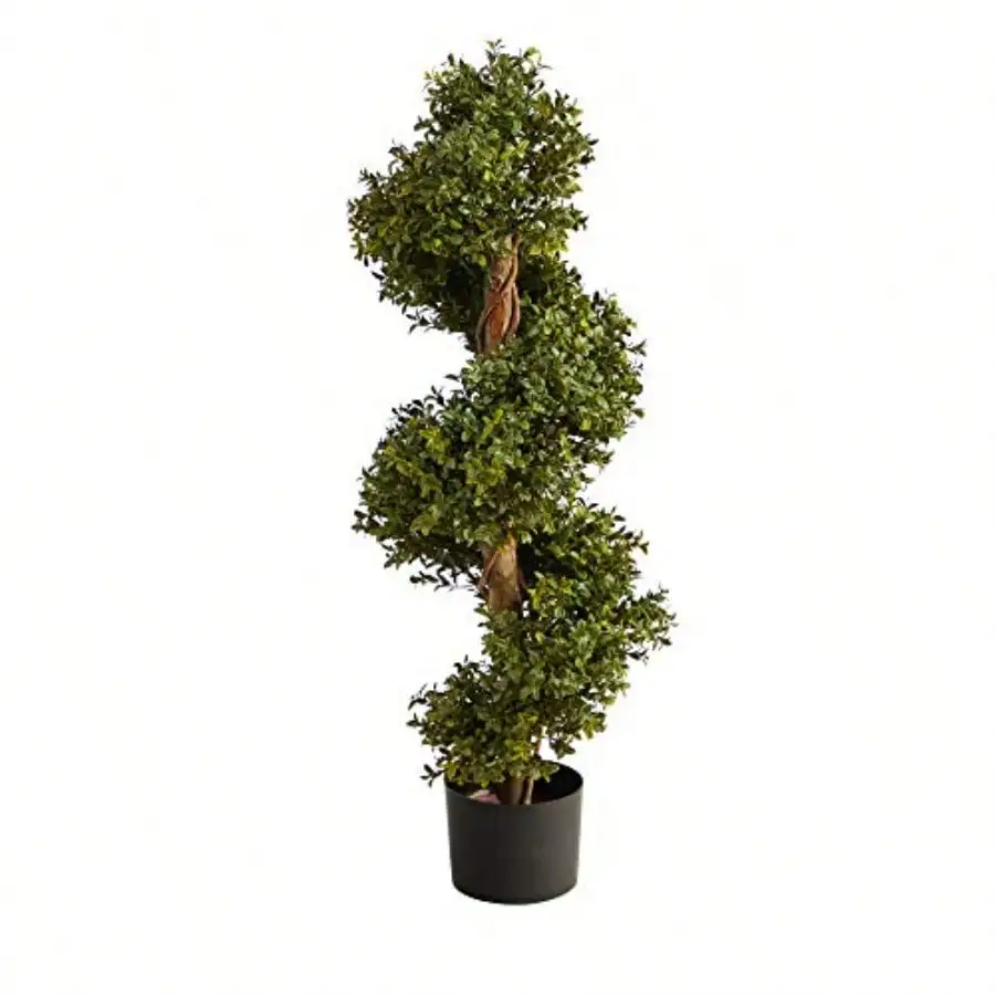 33in Artificial Boxwood Spiral Topiary Tree For Indoor Outdoor Entryway Decor
33in Artificial Boxwood Spiral Topiary Tree For Indoor Outdoor Entryway Decor