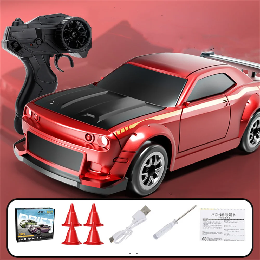 XCL-165 1/64 2.4G 4WD Drift RC Car Mini Racing LED Light Full Proportional Remote Control High Speed On-Road Racing Vehicle Mode
XCL-165 1/64 2.4G 4WD Drift RC Car Mini Racing LED Light Full Proportional Remote Control High Speed On-Road Racing Vehicle Mode