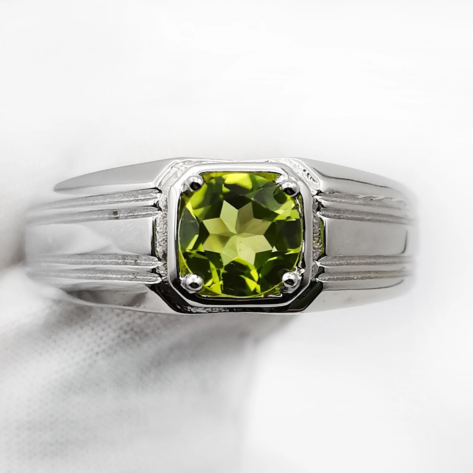 Men Ring 925 Silver Green Peridot Natural 7mm Lucky Birthstone August Birthday Man Gift R240GPN
Men Ring 925 Silver Green Peridot Natural 7mm Lucky Birthstone August Birthday Man Gift R240GPN