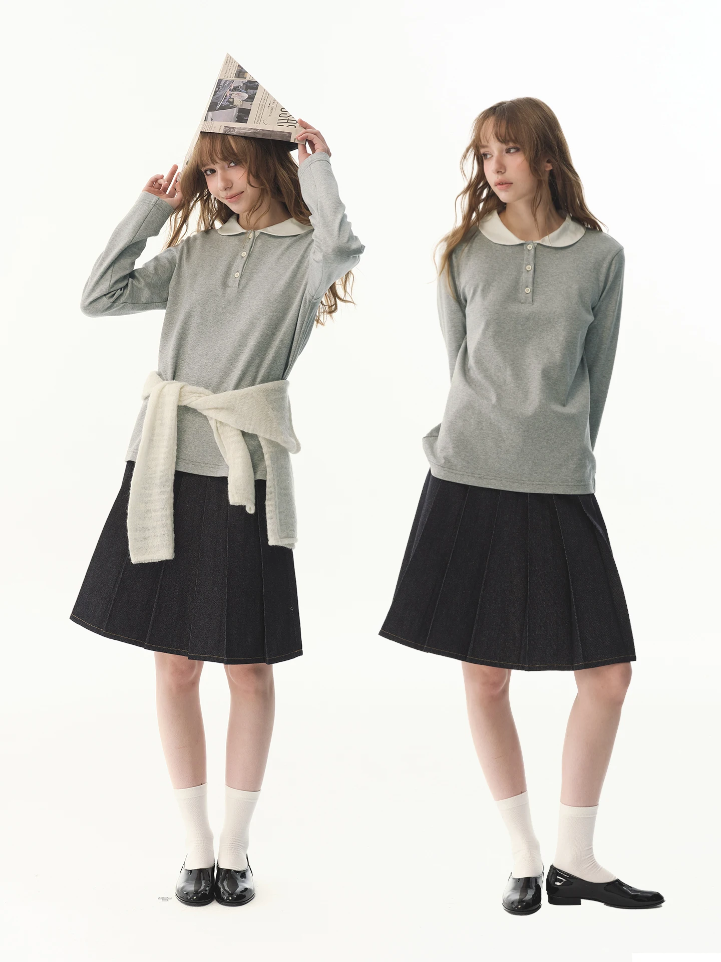 UNRETRO Sweet Cool Girl Long Sleeve T-Shirt Women's Fit Half Open Cardigan Standard Version Casual Style Spring Season Cotton...
UNRETRO Sweet Cool Girl Long Sleeve T-Shirt Women's Fit Half Open Cardigan Standard Version Casual Style Spring Season Cotton...