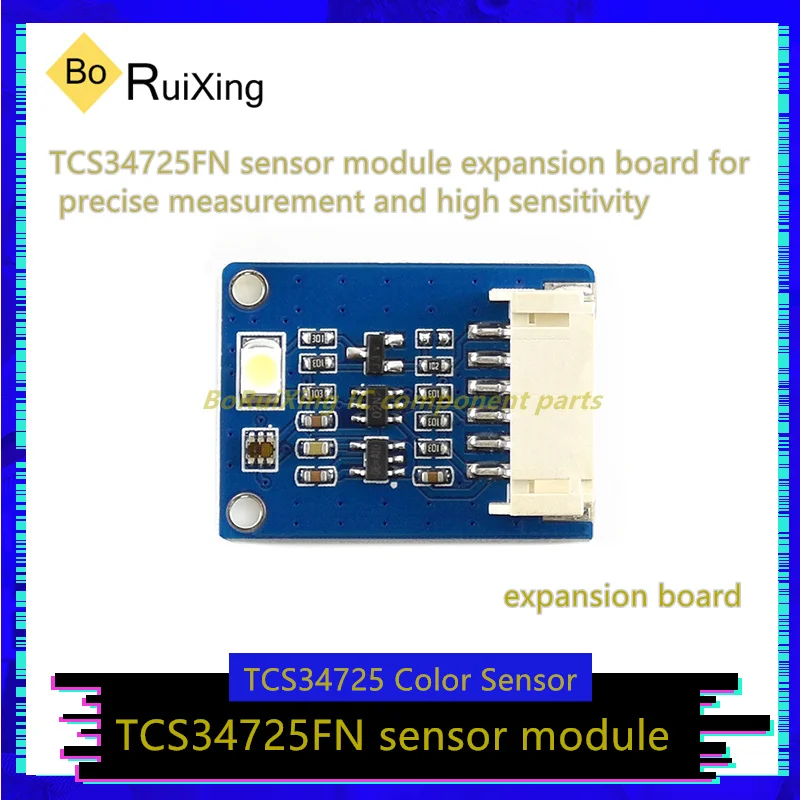 5PCS/LOT TCS34725FN Color Sensor Module Expansion Board For Accurate High Sensitivity Measurement
5PCS/LOT TCS34725FN Color Sensor Module Expansion Board For Accurate High Sensitivity Measurement
