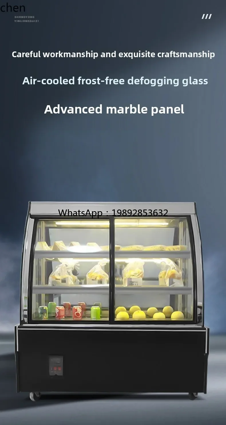 Refrigerated Display Cabinet Small Dessert West Point Cooked Food Refrigerator Milk Tea Shop Fruit Fresh-keeping Cabinet
Refrigerated Display Cabinet Small Dessert West Point Cooked Food Refrigerator Milk Tea Shop Fruit Fresh-keeping Cabinet