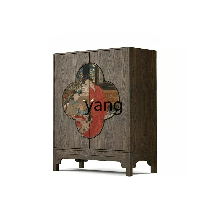 LTT solid wood entrance cabinet tea room Chinese storage tea cabinet household living room chest cabinet
LTT solid wood entrance cabinet tea room Chinese storage tea cabinet household living room chest cabinet