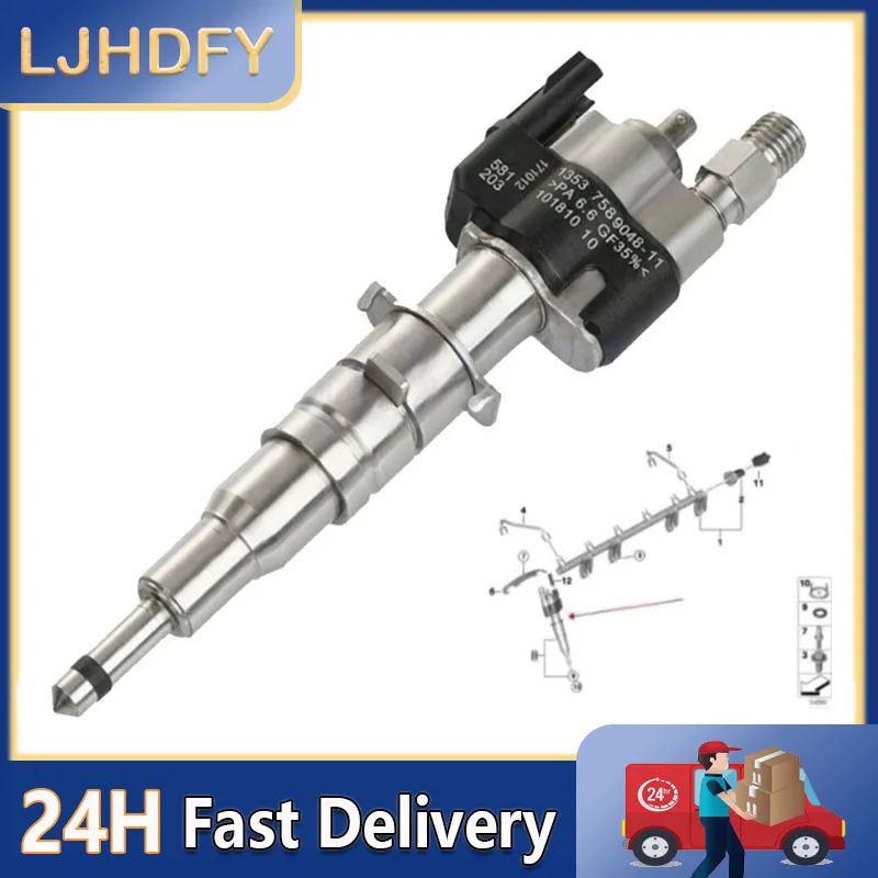 Fuel Injector Adapters Nozzle Repair Kit Suitable for BMW N43 N53 135i 335i 535i 650i X6 1353758904811 135375890483 Car Part
Fuel Injector Adapters Nozzle Repair Kit Suitable for BMW N43 N53 135i 335i 535i 650i X6 1353758904811 135375890483 Car Part