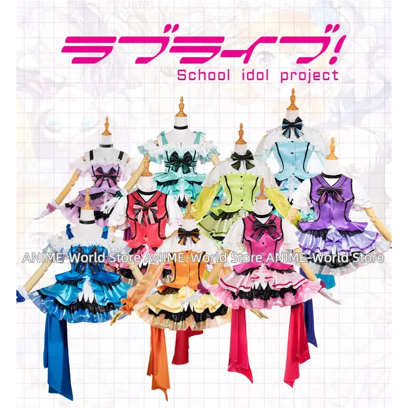 Anime! Lovelive Kira Kira Sensation Eli Rin Umi Hanayo All Members Elegant Lovely Dress SJ Uniform Cosplay Costume Women
Anime! Lovelive Kira Kira Sensation Eli Rin Umi Hanayo All Members Elegant Lovely Dress SJ Uniform Cosplay Costume Women
