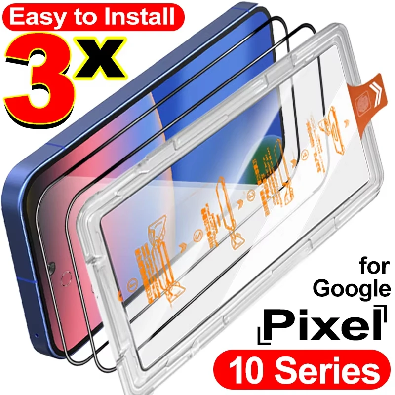 3-1pcs Screen Protector For Google Pixel 10 9 Pro XL 9A 8A 8 7 7a 6a 5G Tempered Glass Case Accessories No Dust Bubbles Easy Kit
3-1pcs Screen Protector For Google Pixel 10 9 Pro XL 9A 8A 8 7 7a 6a 5G Tempered Glass Case Accessories No Dust Bubbles Easy Kit