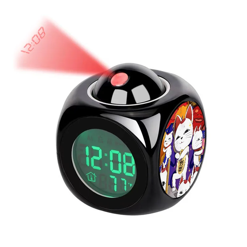 Anime Hatsune Miku Projection Alarm Clock Silent Operation Time/temperature Display & Adjustable Brightness Bedroom Night Light
Anime Hatsune Miku Projection Alarm Clock Silent Operation Time/temperature Display & Adjustable Brightness Bedroom Night Light