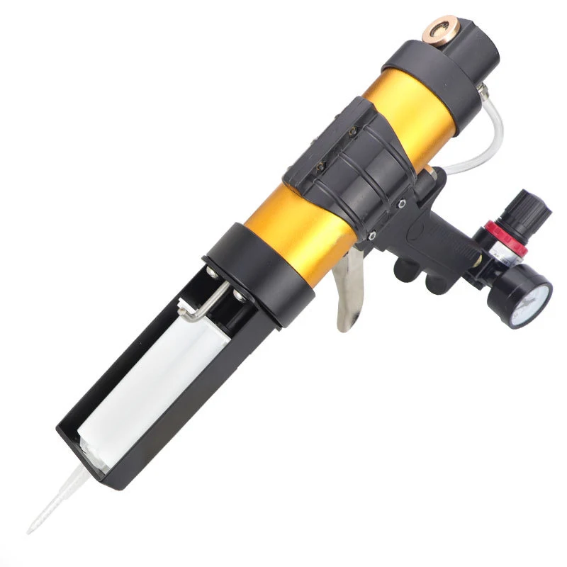 50ml 1: 1 Pneumatic Epoxy Gun Air Dual Caulking Gun Impression Mixing Dispensing Gun
50ml 1: 1 Pneumatic Epoxy Gun Air Dual Caulking Gun Impression Mixing Dispensing Gun