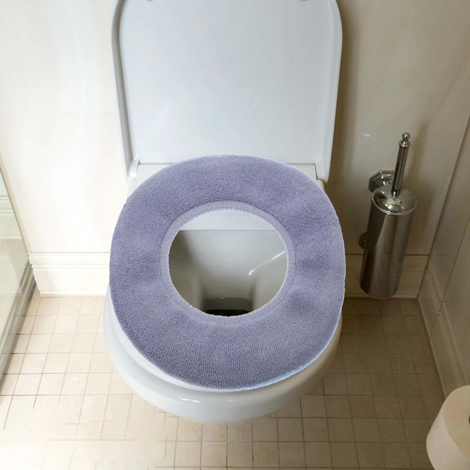 Thickened Seat Cushion Knit Toilet Pad Elongated Polyester Fiber Cloth Travel Bathroom
Thickened Seat Cushion Knit Toilet Pad Elongated Polyester Fiber Cloth Travel Bathroom