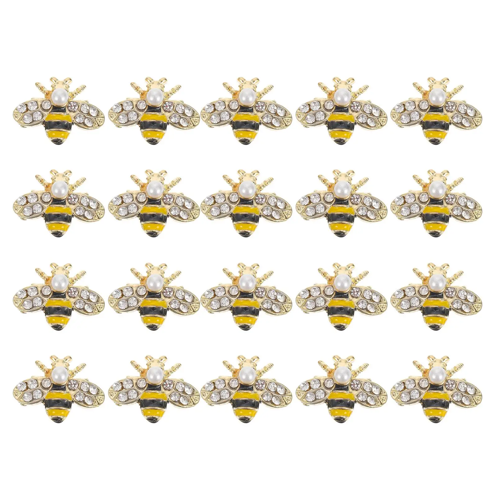 20 Pcs Alloy Nail Charms Bee Shape 3D Creative Bright Color Non Fading Durable Nail Decorations Diy Rhinestones Supplies For
20 Pcs Alloy Nail Charms Bee Shape 3D Creative Bright Color Non Fading Durable Nail Decorations Diy Rhinestones Supplies For