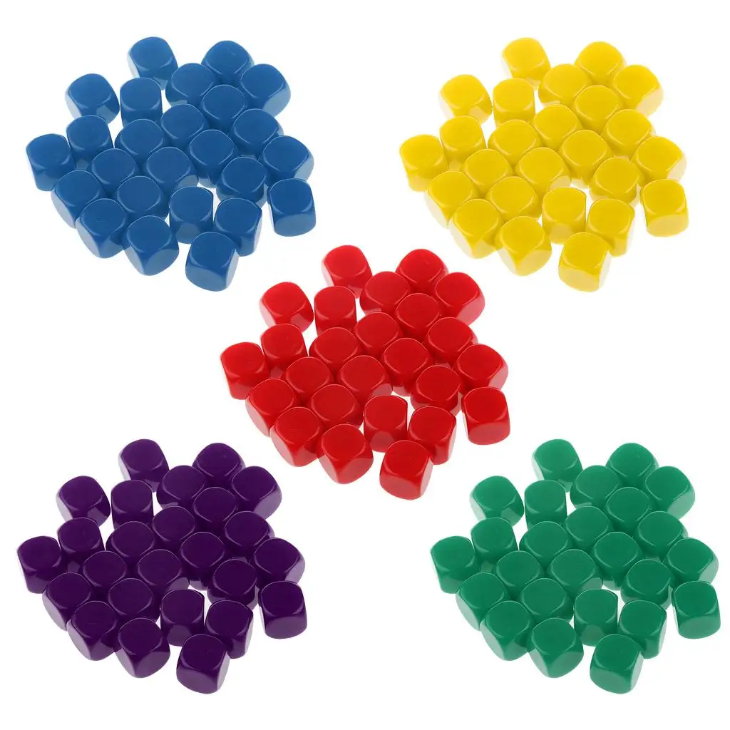 125Pcs 16mm Blank , Rounded Corner D6 Die Cubes for Board Games, DIY Sticker, Teaching
125Pcs 16mm Blank , Rounded Corner D6 Die Cubes for Board Games, DIY Sticker, Teaching