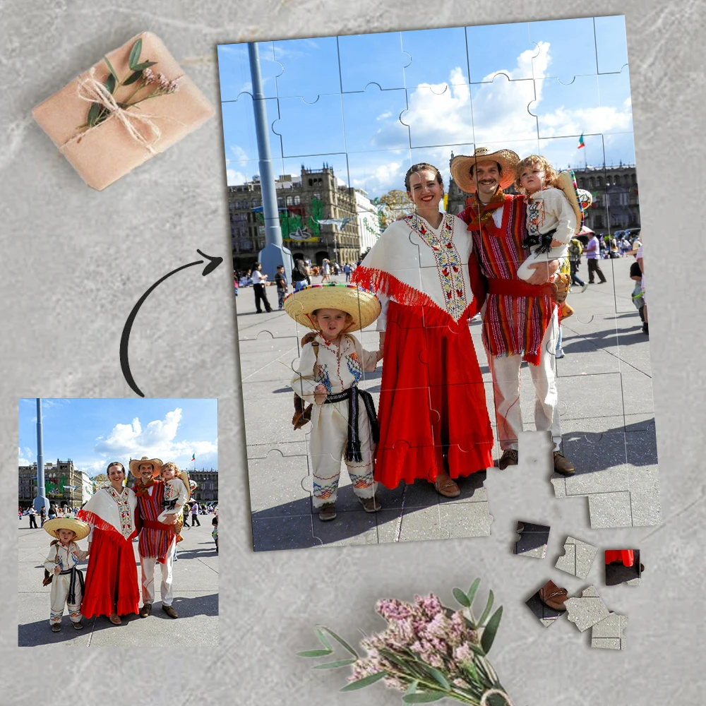 1 Piece Customized Puzzle Wooden Puzzle, Image Puzzle, Small Size Framed Large Size Unframed Birthday Celebration Wedding Memori
1 Piece Customized Puzzle Wooden Puzzle, Image Puzzle, Small Size Framed Large Size Unframed Birthday Celebration Wedding Memori