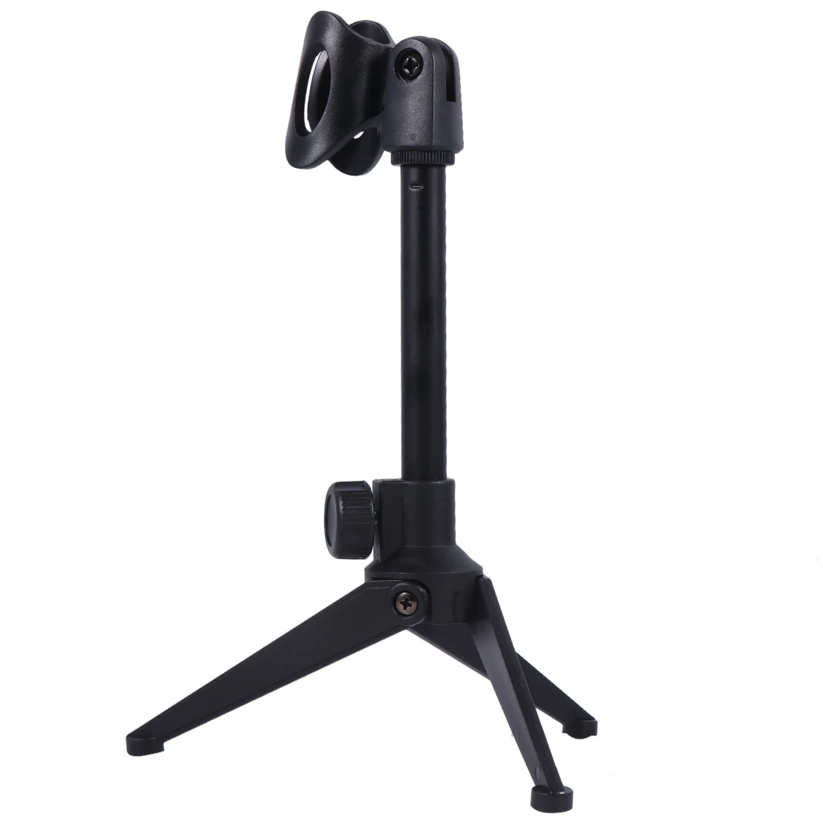 Liftable Microphone Stand Triangle Desktop Microphone Rack Stand for Music Anchor (Black Plastic Pattern)
Liftable Microphone Stand Triangle Desktop Microphone Rack Stand for Music Anchor (Black Plastic Pattern)