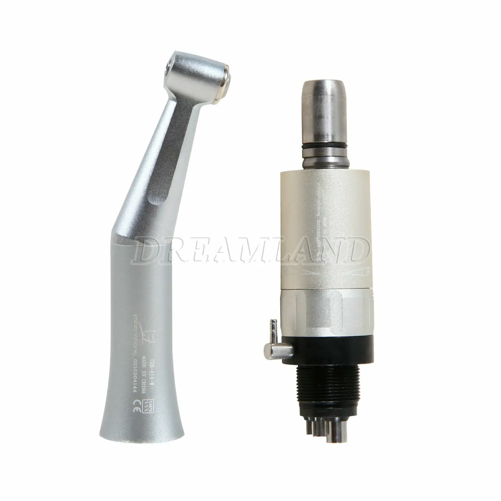Dental Slow Low Speed Push Button Contra angle +Air Motor Handpiece 4Hole Fit NSK
Dental Slow Low Speed Push Button Contra angle +Air Motor Handpiece 4Hole Fit NSK