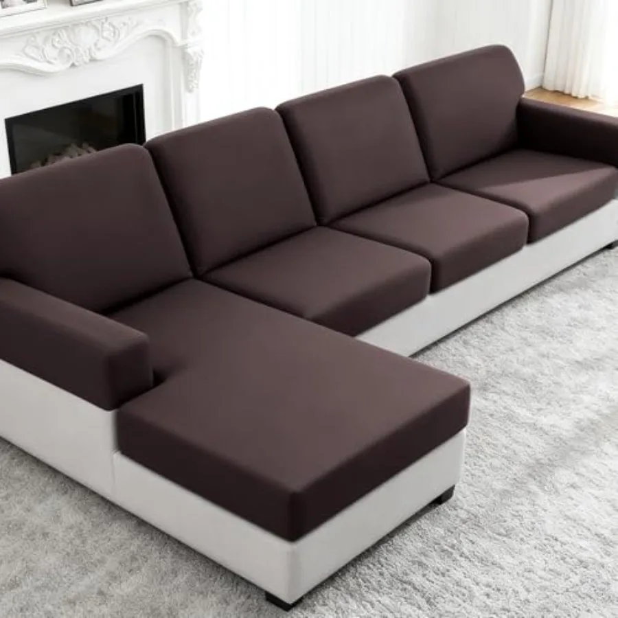 Sectional Couch Covers Stretch Couch Cushion Covers for Sectional Sofa Chaise L Shape 4 Pieces Sectional Seat Covers Soft Washa
Sectional Couch Covers Stretch Couch Cushion Covers for Sectional Sofa Chaise L Shape 4 Pieces Sectional Seat Covers Soft Washa