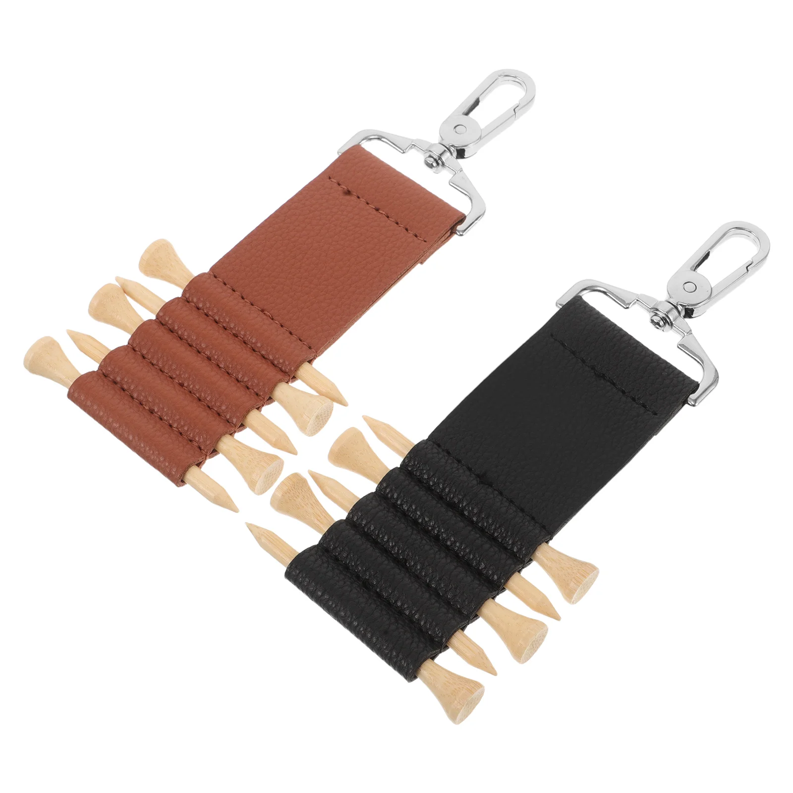 2pcs Pu Golf Tee Holder Keychain Compact Organizer Clip Portable Carrier Accessories For Outdoor Sports
2pcs Pu Golf Tee Holder Keychain Compact Organizer Clip Portable Carrier Accessories For Outdoor Sports