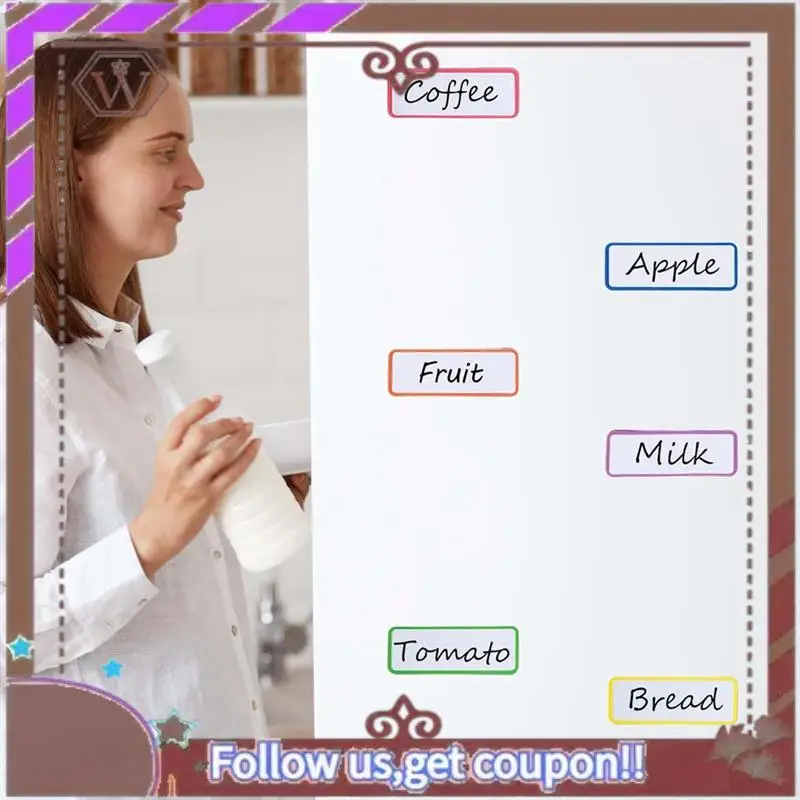 ABBG-54 Pcs Magnetic Dry Erase Labels Reusable Strips Classroom Name Tags Writable Blank Magnet Cards Erasable Fridge Memo
ABBG-54 Pcs Magnetic Dry Erase Labels Reusable Strips Classroom Name Tags Writable Blank Magnet Cards Erasable Fridge Memo