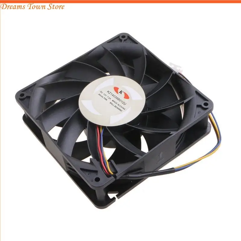 HX6A 12V 7.2A 14 for cm CPU Cooling Fan KZ14038B012U for whatsminer M20S M21S 4 Pin
HX6A 12V 7.2A 14 for cm CPU Cooling Fan KZ14038B012U for whatsminer M20S M21S 4 Pin