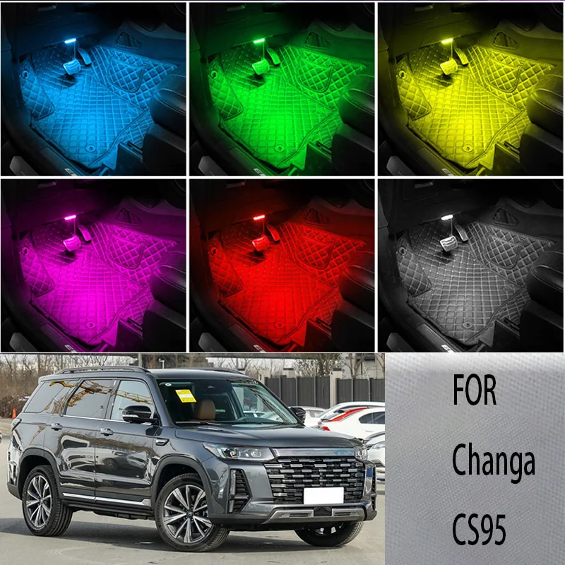 FOR Changa cs95 LED Car Interior Ambient Foot Light Atmosphere Decorative Lamps Party decoration lights Neon strips
FOR Changa cs95 LED Car Interior Ambient Foot Light Atmosphere Decorative Lamps Party decoration lights Neon strips