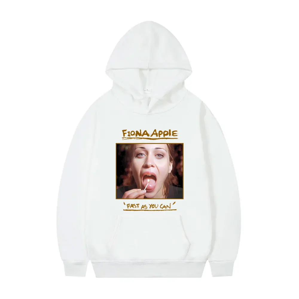 Singer Fiona Apple Rock Style Hoodie Men Women's Fashion Punk Pullover Hoodies Male Vintage Oversized Long Sleeve Streetwear
Singer Fiona Apple Rock Style Hoodie Men Women's Fashion Punk Pullover Hoodies Male Vintage Oversized Long Sleeve Streetwear