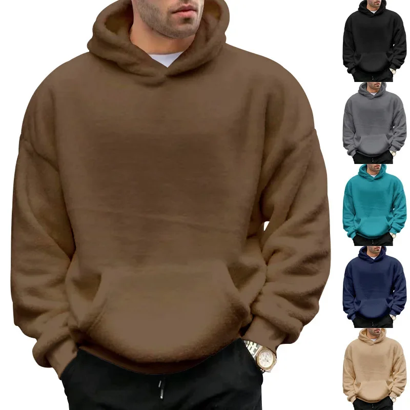 Autumn Winter Jacket Fleece Hoodies Sweatshirts Men Clothing Long Sleeve Tops Warm Coat Lazy Loose Pullover Streetwear Harajuku
Autumn Winter Jacket Fleece Hoodies Sweatshirts Men Clothing Long Sleeve Tops Warm Coat Lazy Loose Pullover Streetwear Harajuku