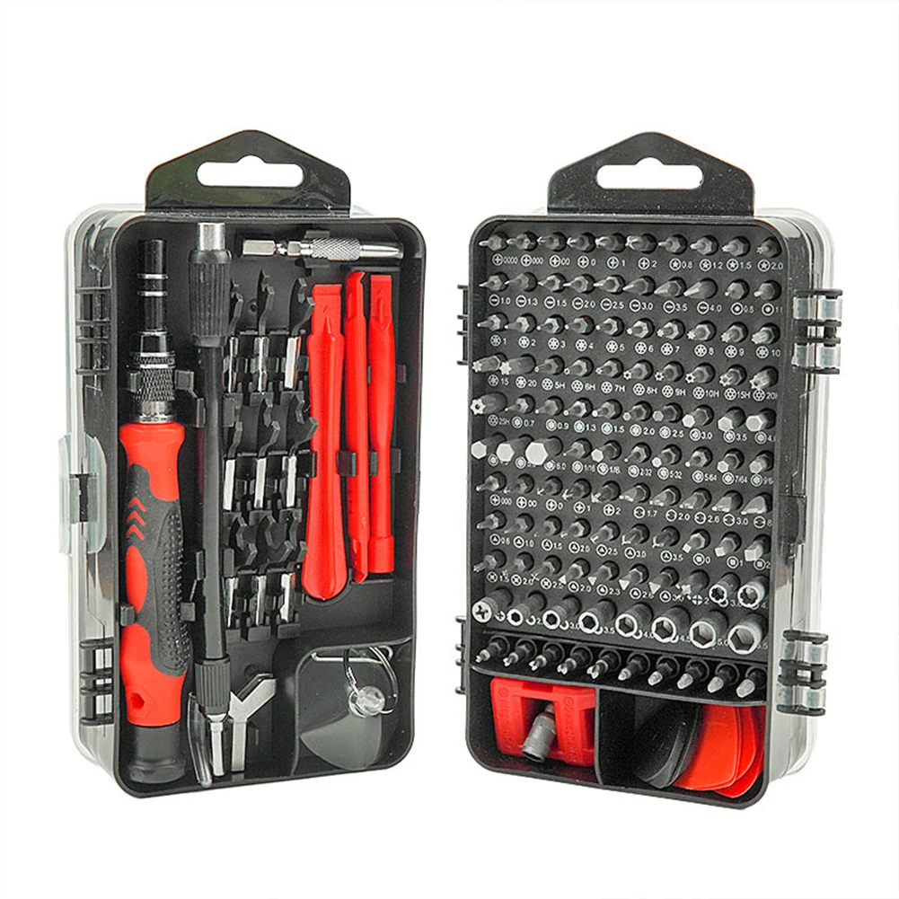 138 In 1 Slloy Steel Screwdriver Set Multi-Functional Tool Precision Screwdriver Hand Tools Computer Repair Tools
138 In 1 Slloy Steel Screwdriver Set Multi-Functional Tool Precision Screwdriver Hand Tools Computer Repair Tools
