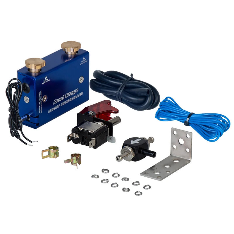 Universal Dual Stage Electronic Turbo Boost Controller PSI Turbocharger With Switch Vehicle 30-90psi
Universal Dual Stage Electronic Turbo Boost Controller PSI Turbocharger With Switch Vehicle 30-90psi