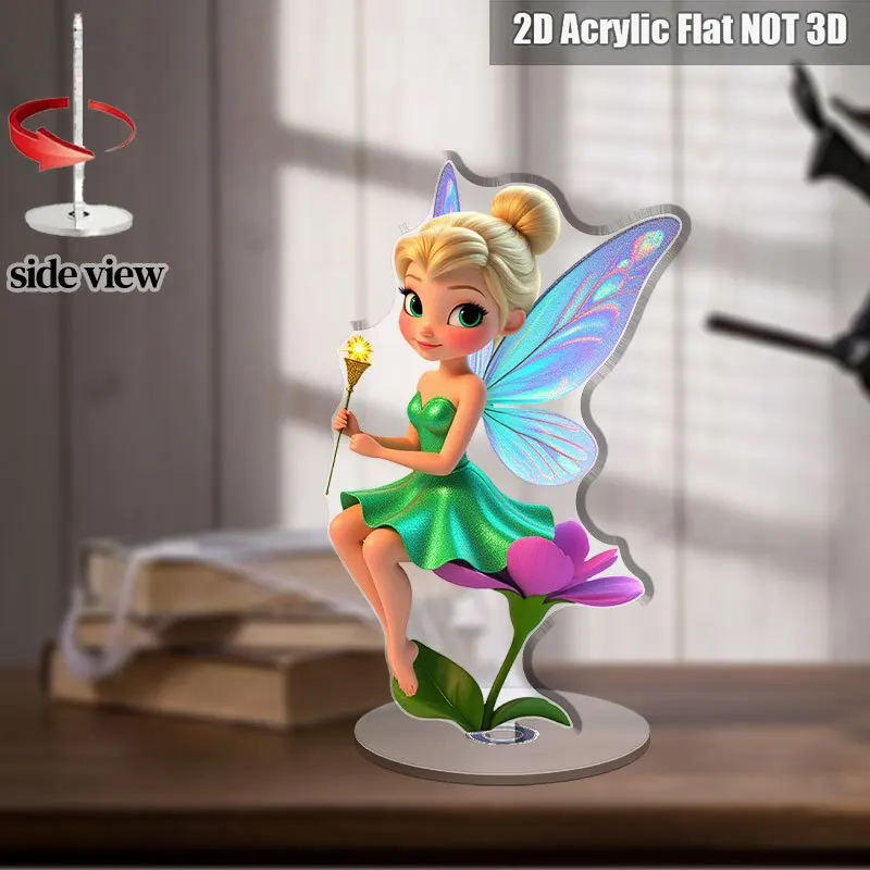 2D flat, 1 rotating acrylic fairy statue - elegant green dress with flower base, 360 ° gyro like rotating display, flat 2D artwork, suitable for Christmas, fireplace or desktop decoration, fantasy/office decoration
2D flat, 1 rotating acrylic fairy statue - elegant green dress with flower base, 360 ° gyro like rotating display, flat 2D artwork, suitable for Christmas, fireplace or desktop decoration, fantasy/office decoration