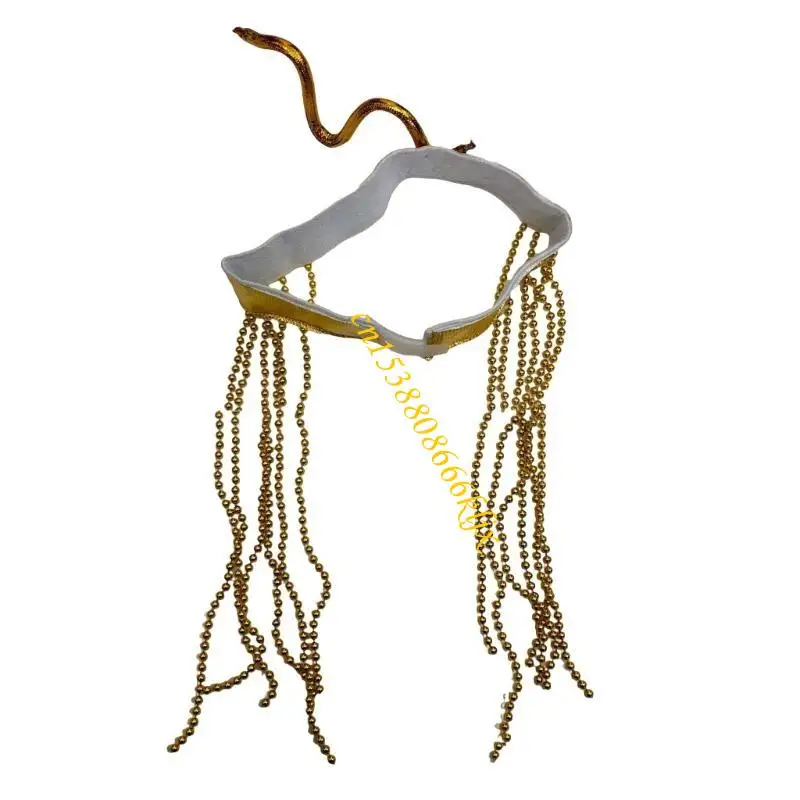 Pharaoh Egyptian Snake Headbands Woman Taking Photo Cosplay Headbands 066C
Pharaoh Egyptian Snake Headbands Woman Taking Photo Cosplay Headbands 066C