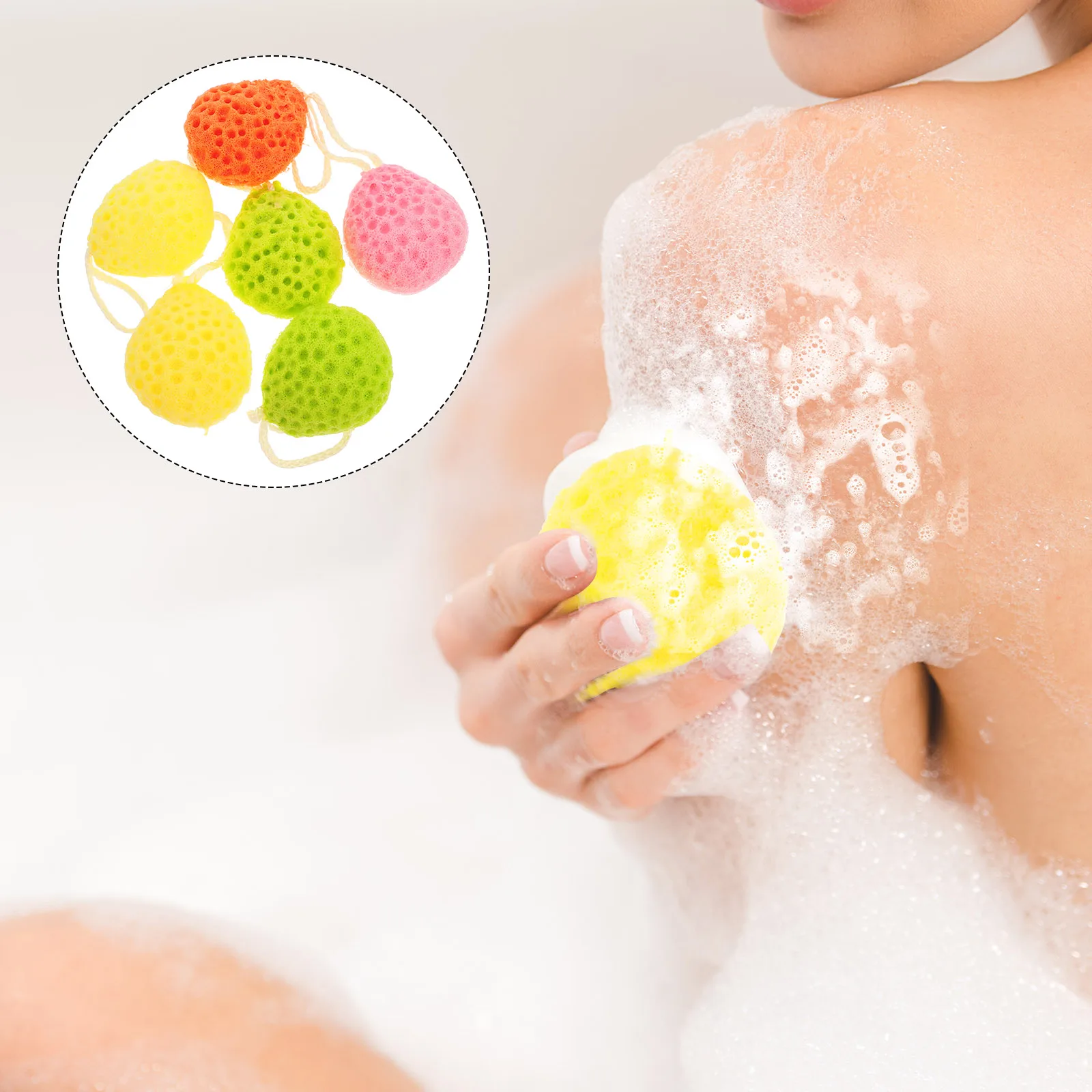 6Pcs Shower Bathing Drop-Shaped Honeycomb Massage Sponge Exfoliator Safe Non-Latex Shower Scrubbers Body Bath Scrubbers
6Pcs Shower Bathing Drop-Shaped Honeycomb Massage Sponge Exfoliator Safe Non-Latex Shower Scrubbers Body Bath Scrubbers