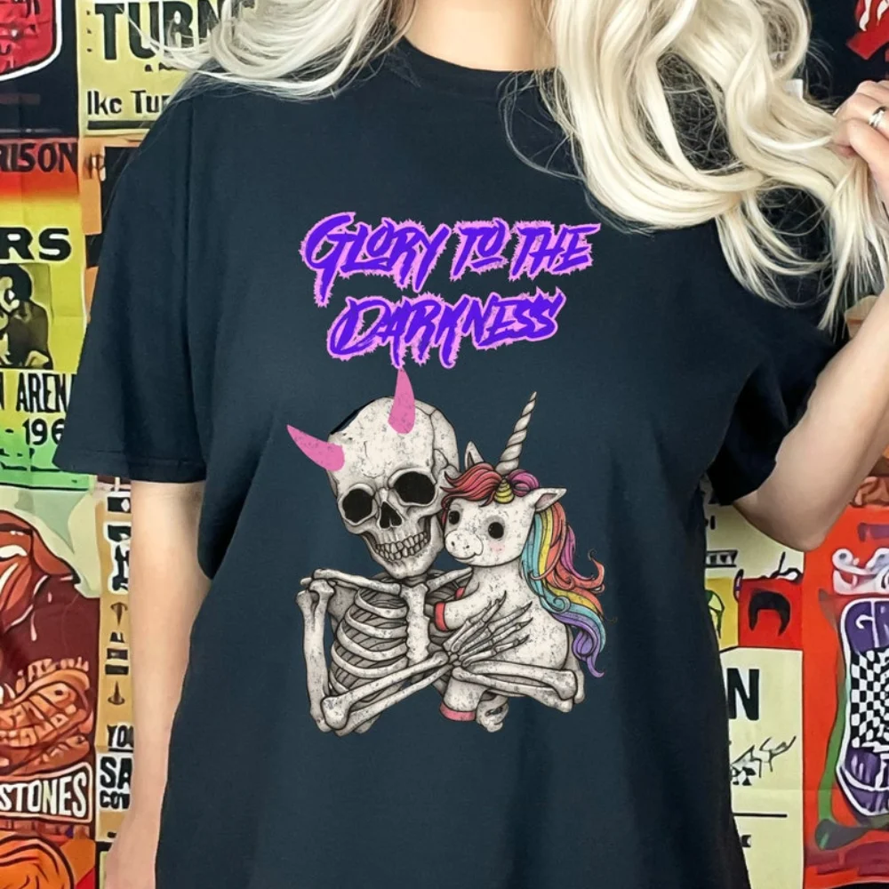 Glory To The Darkness Shirt Dark Humor Tshirt Emo Sarcastic Tee Gothic Clothes Grunge Clothing Funny Goth Dark Academia Cotton
Glory To The Darkness Shirt Dark Humor Tshirt Emo Sarcastic Tee Gothic Clothes Grunge Clothing Funny Goth Dark Academia Cotton