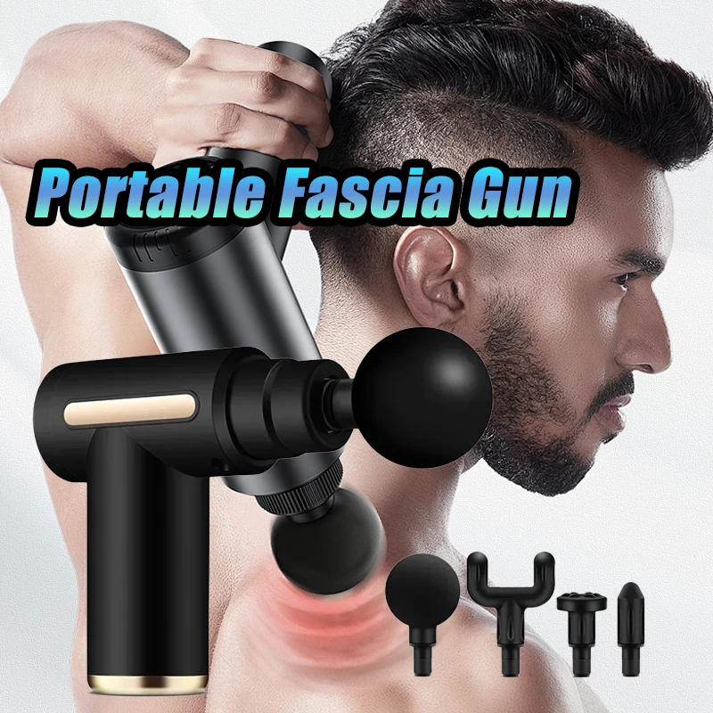 New Fitness Muscle Relaxer Fascia Gun Rechargeable Portable Full Body Cervical Massager Mini Multi Speed Adjustable Massage Gun
New Fitness Muscle Relaxer Fascia Gun Rechargeable Portable Full Body Cervical Massager Mini Multi Speed Adjustable Massage Gun
