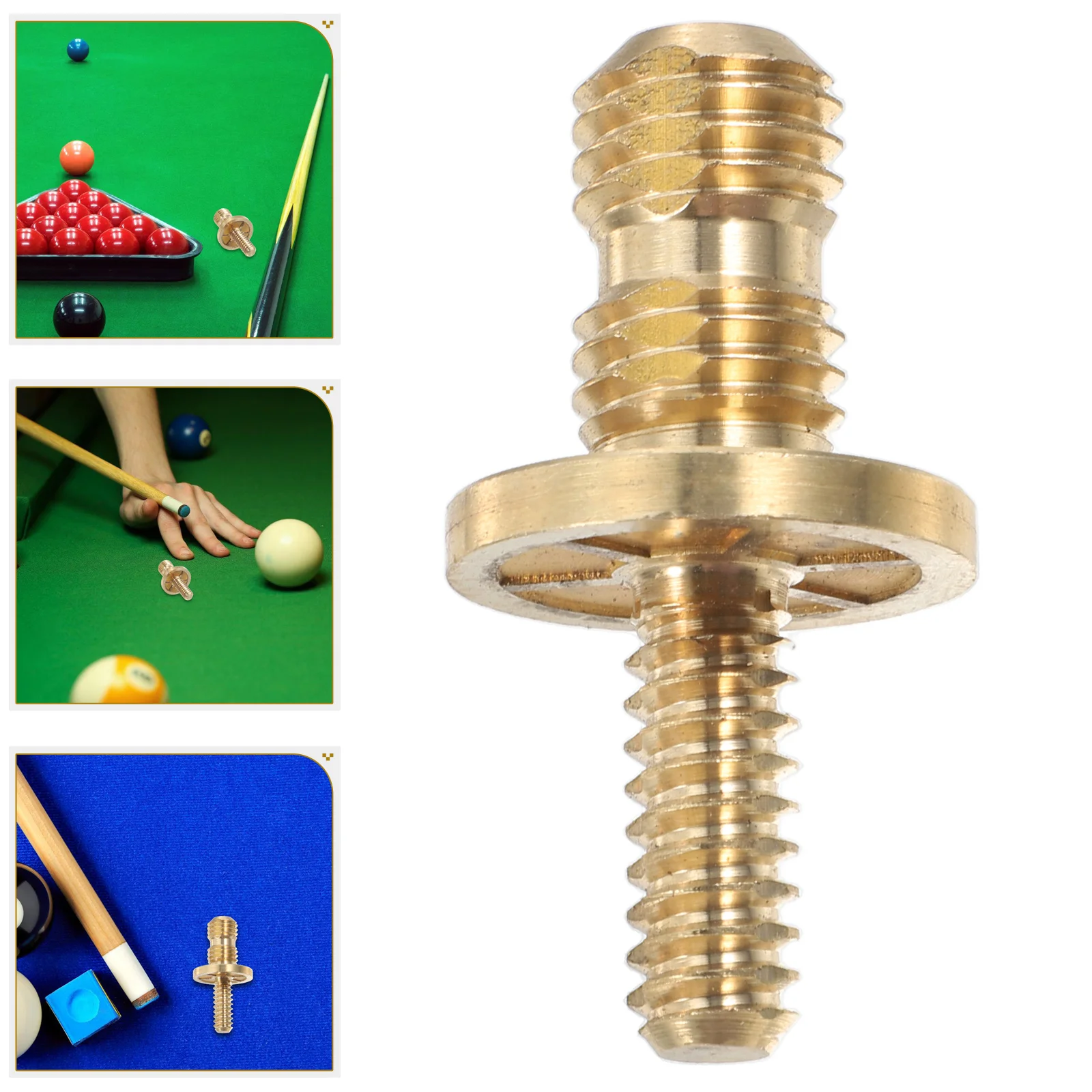 Billiard Cue Screws (1/2 Copper Handle Zap Accessory Accessories Extension Interface
Billiard Cue Screws (1/2 Copper Handle Zap Accessory Accessories Extension Interface