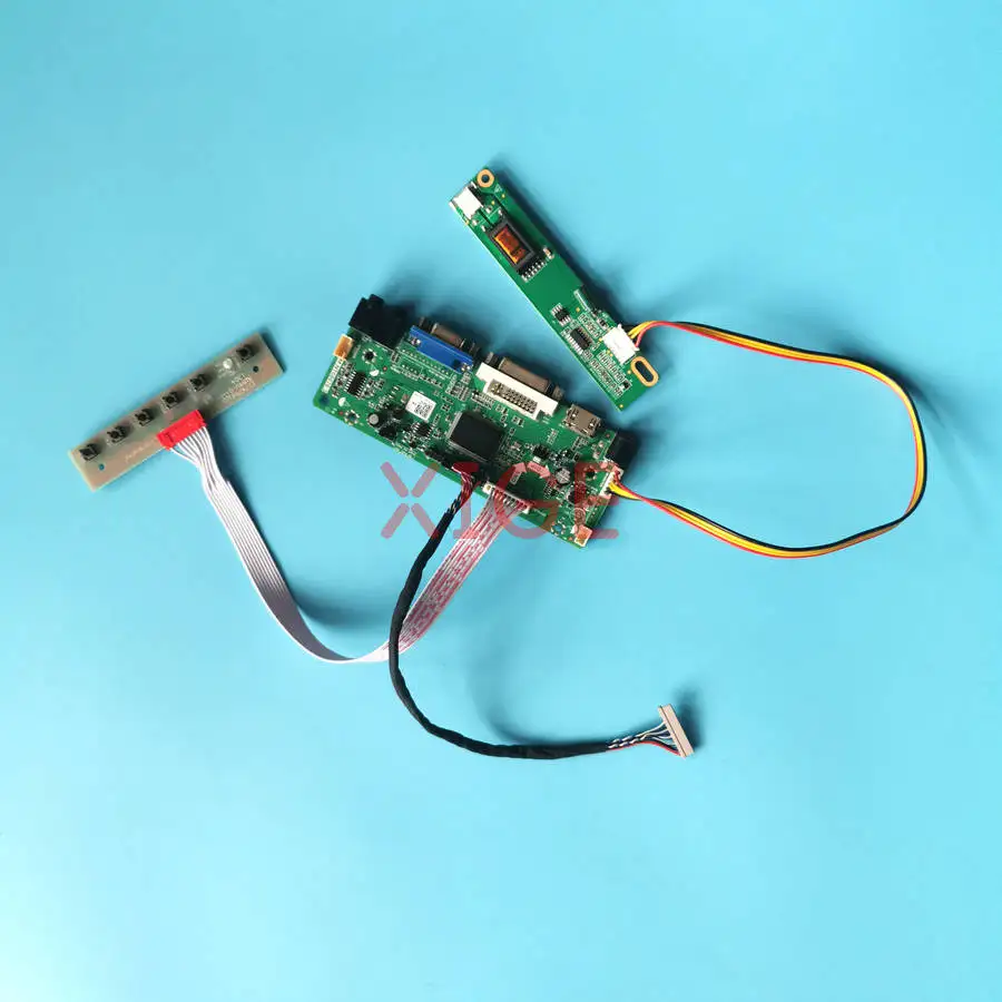 For LP141X5 LP141X3 LP141X6 LP141X7 LCD Screen Drive Controller Board DIY Kit HDMI+DVI+VGA 20 Pins LVDS 1-CCFL 1024x768 1024*768
For LP141X5 LP141X3 LP141X6 LP141X7 LCD Screen Drive Controller Board DIY Kit HDMI+DVI+VGA 20 Pins LVDS 1-CCFL 1024x768 1024*768