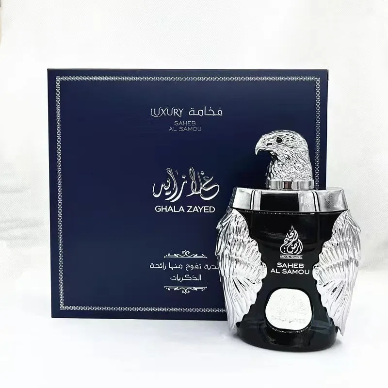 GHALA ZAYED Luxury Arabic Dubai Perfume Set Deep Blue Unisex Charisma Scent, Eagle Head Gift Box, Long lasting, Best Seller
GHALA ZAYED Luxury Arabic Dubai Perfume Set Deep Blue Unisex Charisma Scent, Eagle Head Gift Box, Long lasting, Best Seller