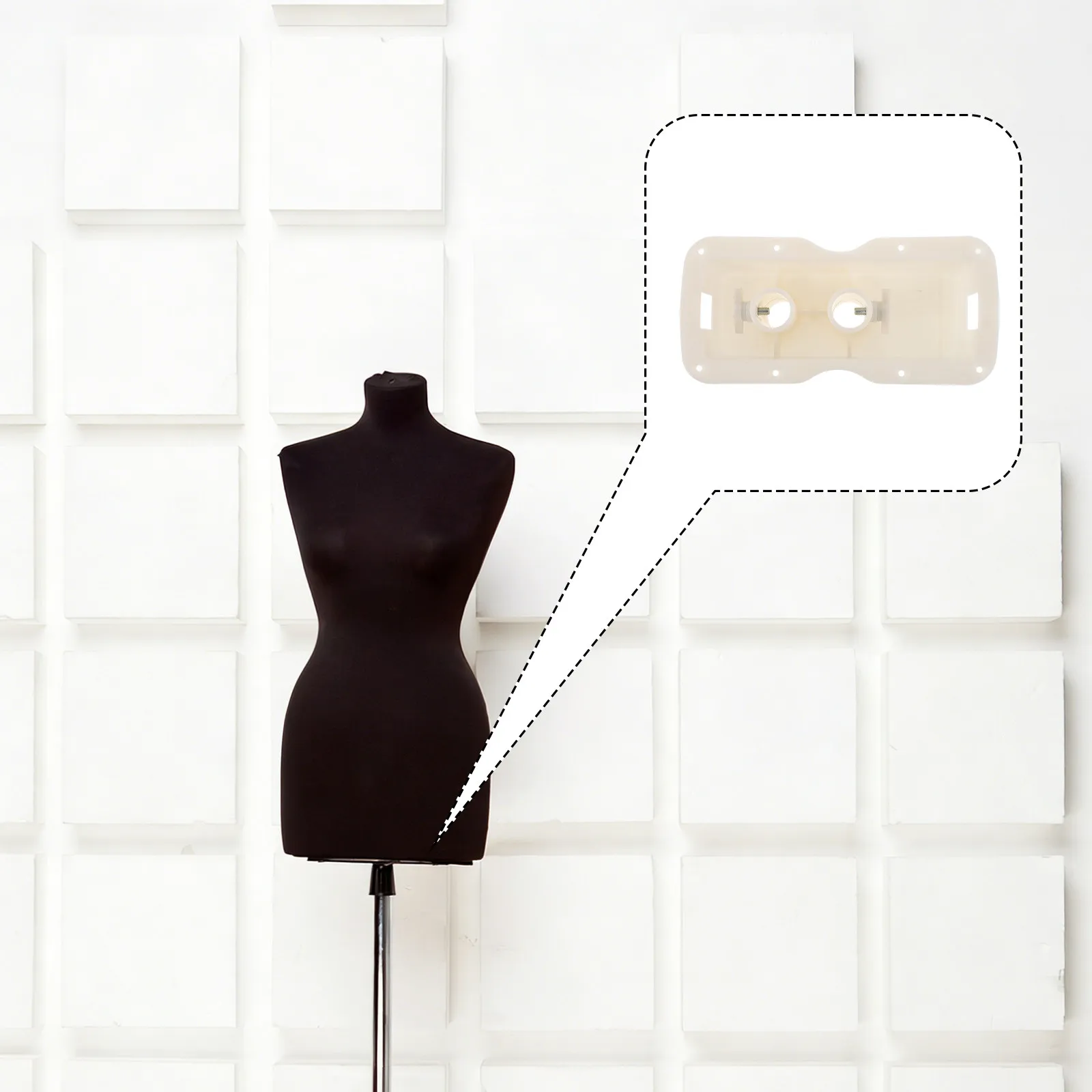 Сменная пластиковая подставка для манекена 8,19x3,7 дюйма, легкая и устойчивая, для демонстрации одежды в бутиках и розничных магазинах
Сменная пластиковая подставка для манекена 8,19x3,7 дюйма, легкая и устойчивая, для демонстрации одежды в бутиках и розничных магазинах