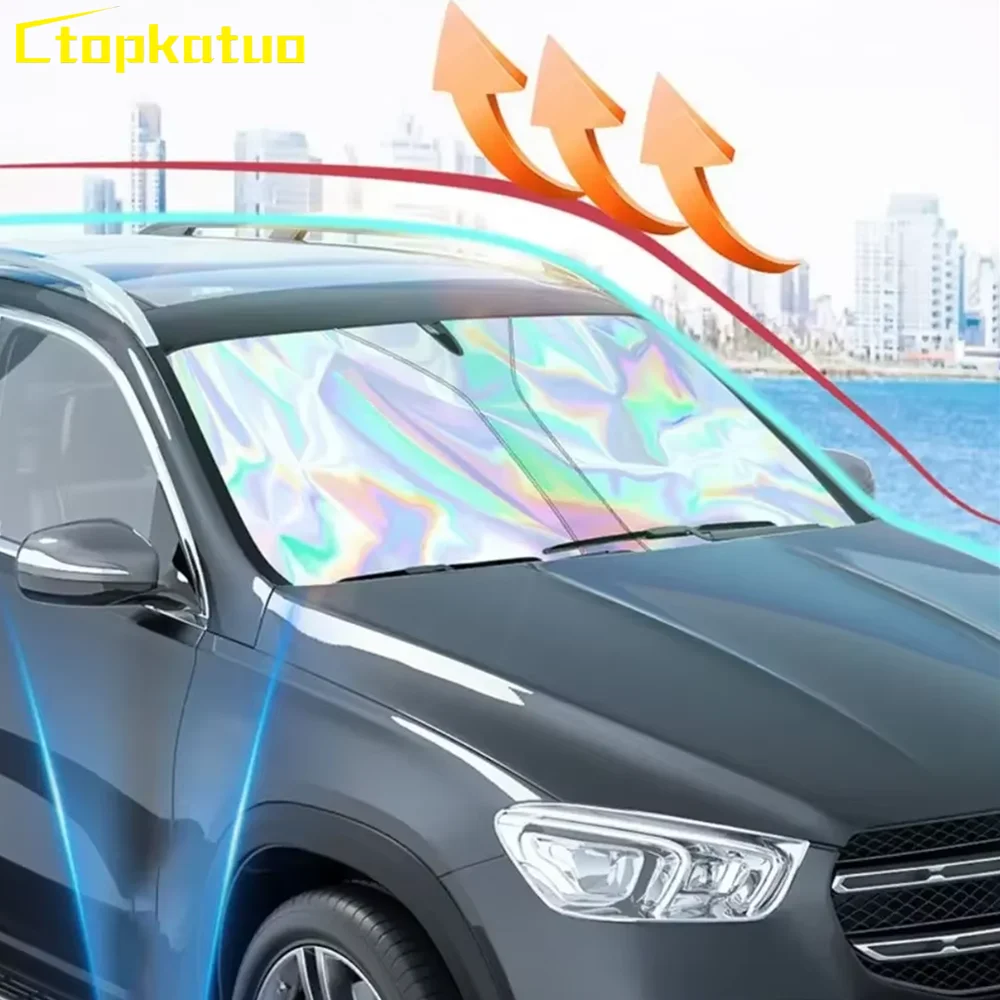 Auto New Laser Titanium Silver Front Windshield Sunshade Folding Windshield Visor Sun Shade Cover Car Interior Sun Protection
Auto New Laser Titanium Silver Front Windshield Sunshade Folding Windshield Visor Sun Shade Cover Car Interior Sun Protection