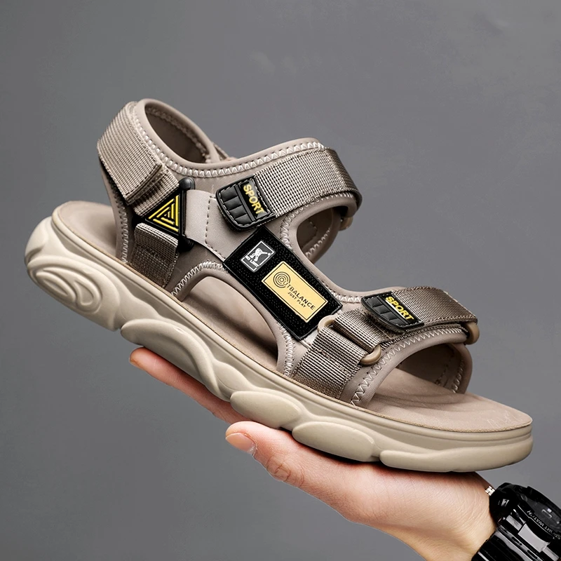 Men's Summer Outdoor Sandals Anti-Slip Thick Bottom Driving Slippers Casual Sports Beach Slippers Breathable Comfortable Slip-On
Men's Summer Outdoor Sandals Anti-Slip Thick Bottom Driving Slippers Casual Sports Beach Slippers Breathable Comfortable Slip-On