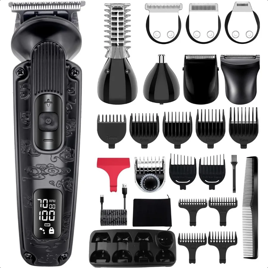 Beard Trimmer for Men Mustache Trimmer TBlade Beard Grooming Kit Hair Clipper Electic Razor Shavers Cordl Waterproof Nose Body
Beard Trimmer for Men Mustache Trimmer TBlade Beard Grooming Kit Hair Clipper Electic Razor Shavers Cordl Waterproof Nose Body