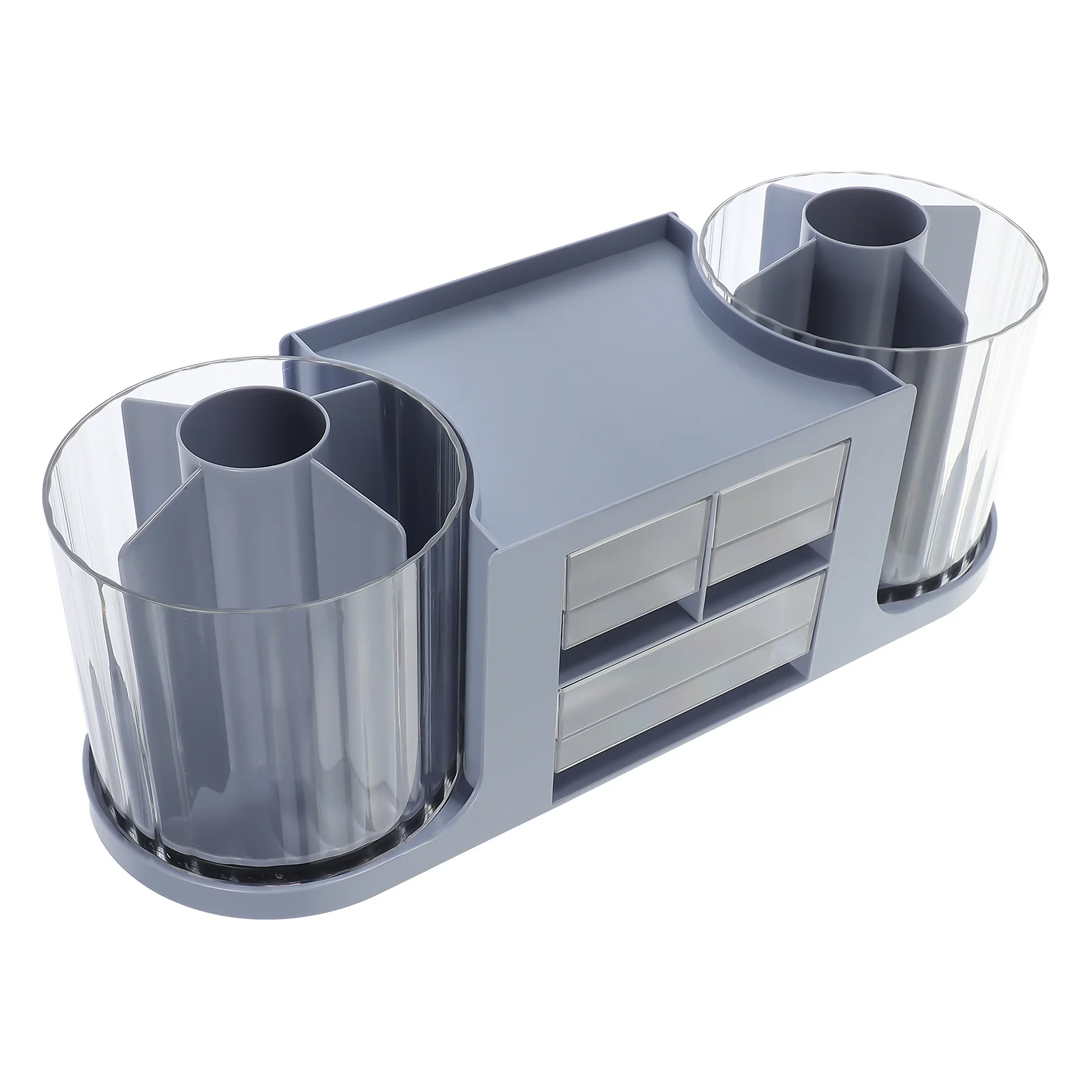 Blue Double Rotating Pen Cup Holder Desktop Box Two-Layer Organizer for Sundries Files Stationery Blue Pen Cup Holder
Blue Double Rotating Pen Cup Holder Desktop Box Two-Layer Organizer for Sundries Files Stationery Blue Pen Cup Holder