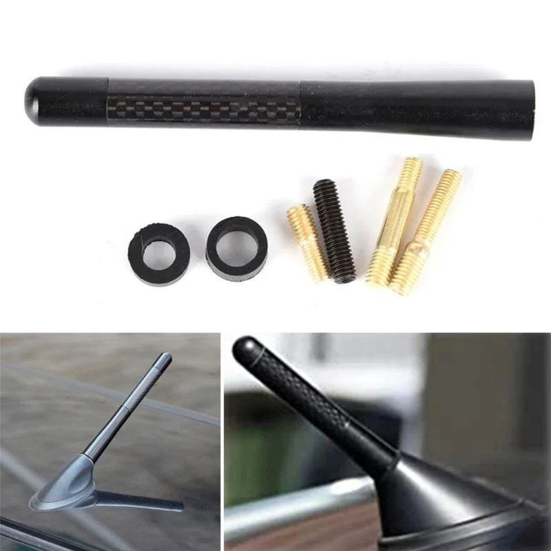 Stylish Mini Antenna Aluminum Antenna Vehicle set for Car & Motorcycles Designed for AM/FM Radio Use X37F
Stylish Mini Antenna Aluminum Antenna Vehicle set for Car & Motorcycles Designed for AM/FM Radio Use X37F