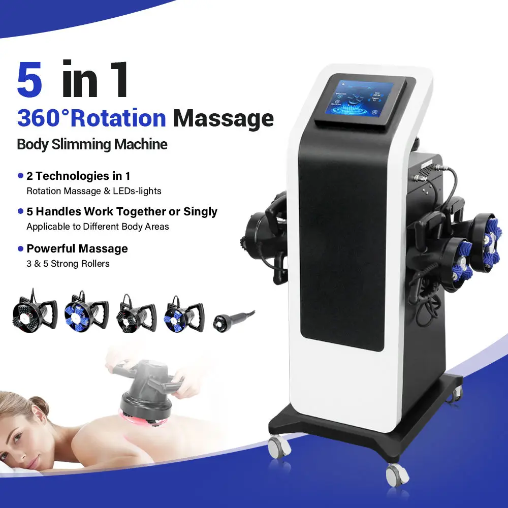 Deposit Technology 5 in 1 Lymphatic Massage 360 Rotation Rollers Machine
Deposit Technology 5 in 1 Lymphatic Massage 360 Rotation Rollers Machine