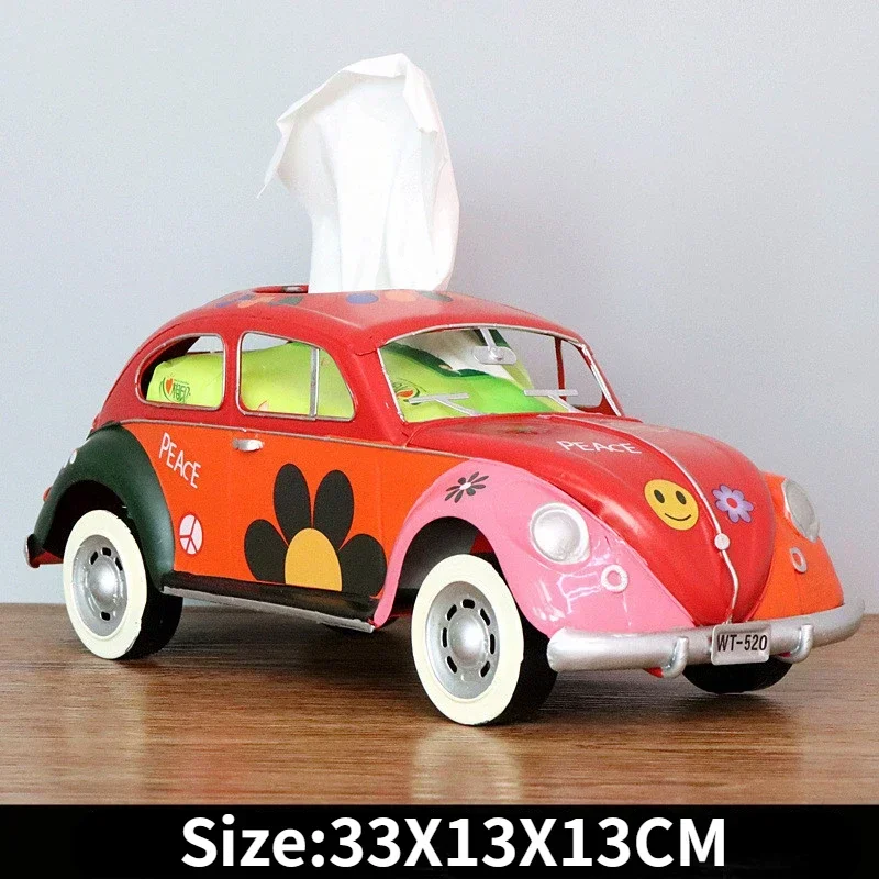 Retro Iron Tissue Box Model Figurines Beetle Car Craft Home Decoration Accessories for Living Room Ornaments for Home Decor
Retro Iron Tissue Box Model Figurines Beetle Car Craft Home Decoration Accessories for Living Room Ornaments for Home Decor