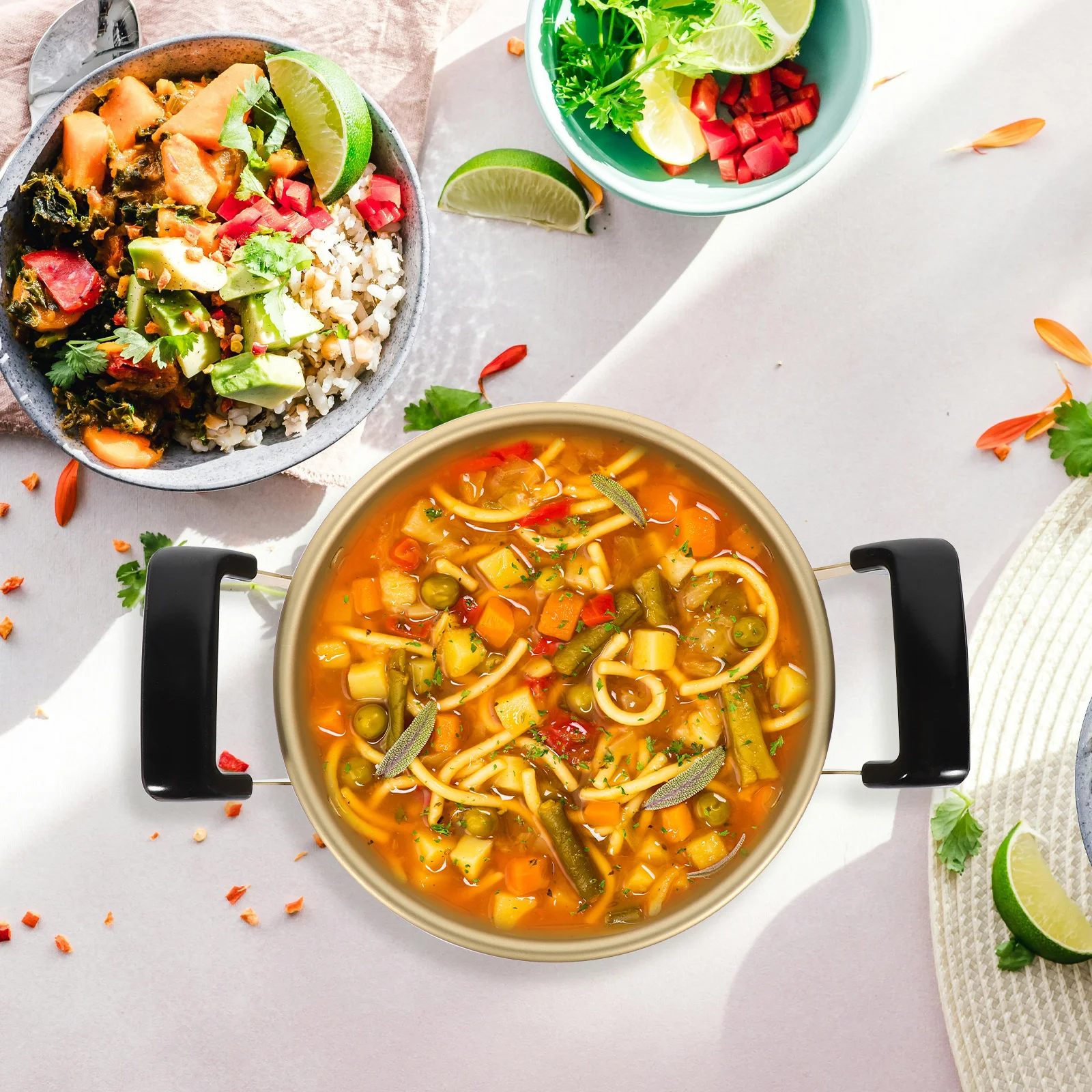 Ramen Pot Aluminum Double Handles Korean Cooker Instant Pasta Egg Sauce Pan Cooking Pot Kitchen Cooking
Ramen Pot Aluminum Double Handles Korean Cooker Instant Pasta Egg Sauce Pan Cooking Pot Kitchen Cooking